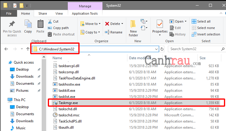 Cách mở Task Manager trên máy tính Windows hình 5