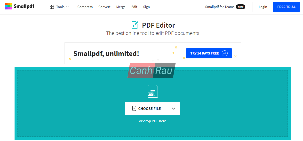 Phần mềm chỉnh sửa file PDF miễn phí tốt nhất hình 1