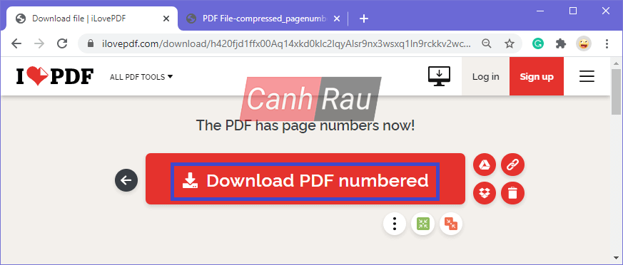 Cách đánh số trang trong file PDF hình 13