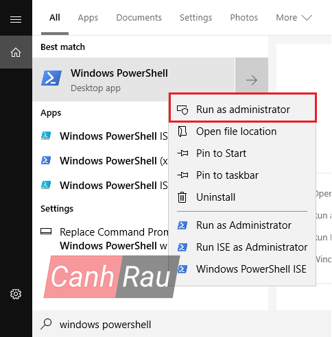 Cách fix lỗi Start Menu trên Windows 10 không hoạt động hình 5