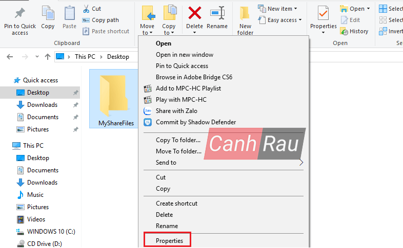 Cách chia sẻ thư mục tệp trong Windows 10 Hình 1