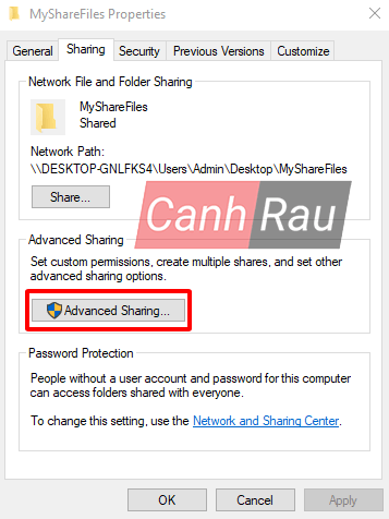 Cách share thư mục file trong Windows 10 hình 7