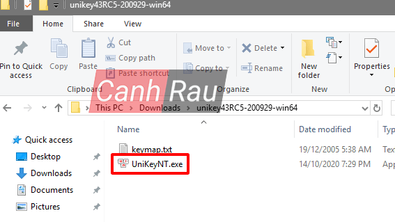 Cách tải và cài đặt Unikey về máy tính Windows 10 hình 4