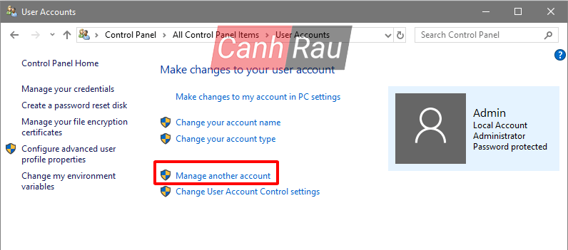 Cách xóa tài khoản User Account trên Windows 10 hình 5
