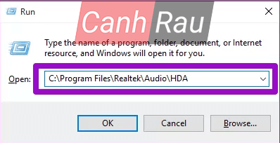 Hướng dẫn cài đặt lại Realtek HD Audio Manager hình 4
