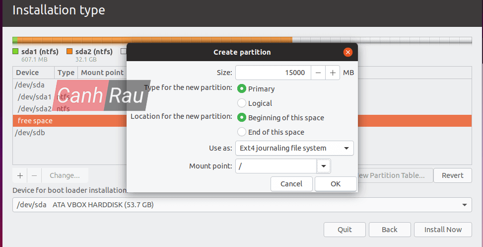 Hướng dẫn cài Ubuntu song song với Windows 10 hình 16