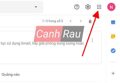 Hướng dẫn xem danh bạ trên Gmail hình 1