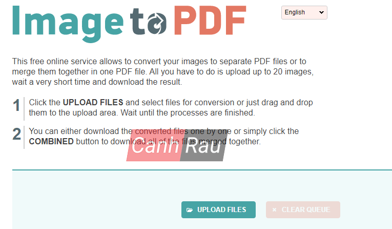 Phần mềm chuyển file ảnh sang PDF hình 8