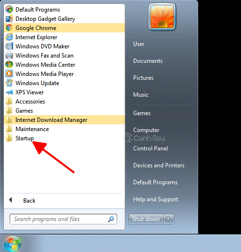 Cách tắt các ứng dụng tự động khởi động trong Windows 7 Hình 4