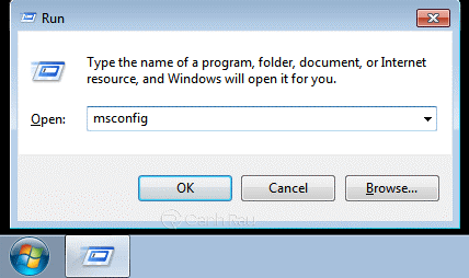 Cách tắt các ứng dụng tự động khởi động trong Windows 7 Hình 5