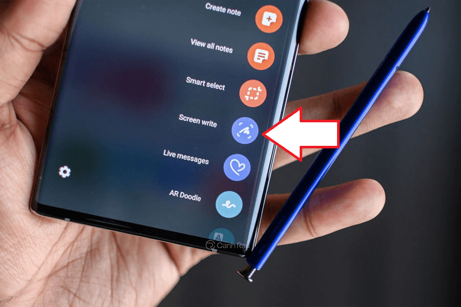 Hướng dẫn cách khởi chạy ảnh chụp màn hình trên điện thoại Samsung với ảnh 10 inch