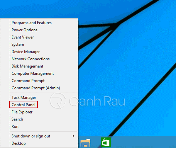 Cách mở Control Panel trên Windows 10 Hình 2