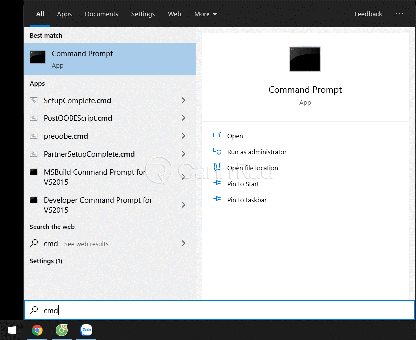 Hướng dẫn cách mở Control Panel trên Windows 10 hình 6