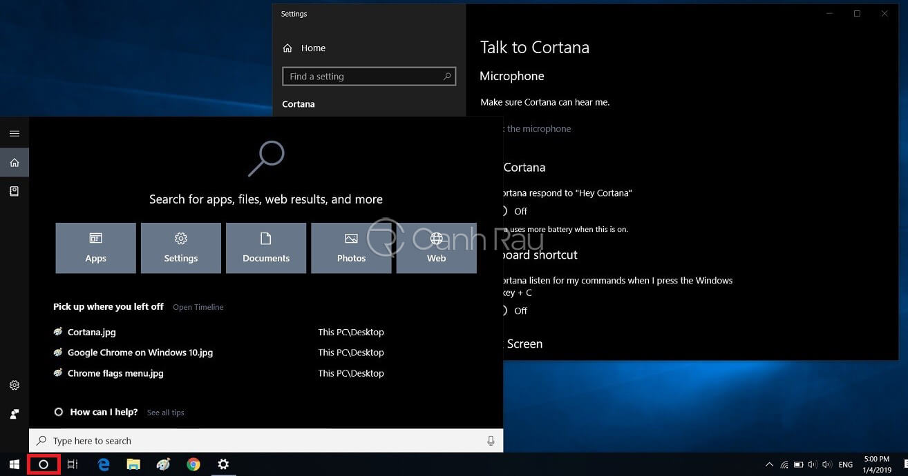 Hướng dẫn sử dụng Cortana trên Windows 10 hình 9