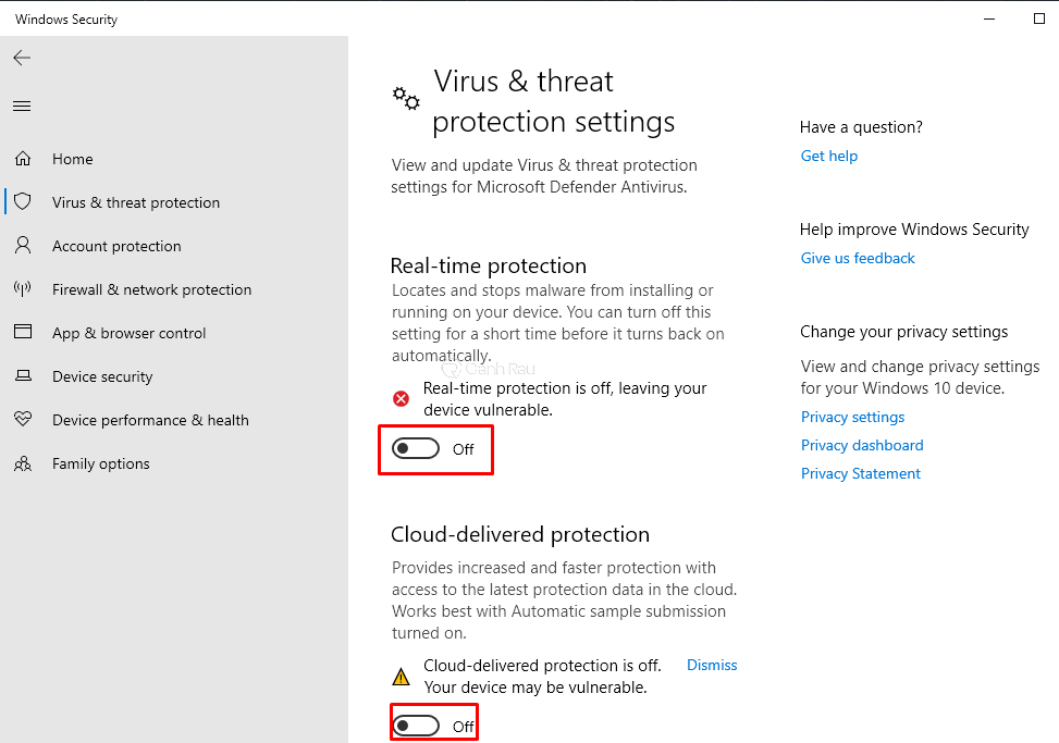 Hướng dẫn sửa lỗi Windows 10 Full Disk Error 12