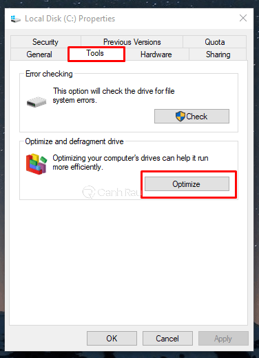 Hướng dẫn sửa lỗi full disk Windows 10 hình 14