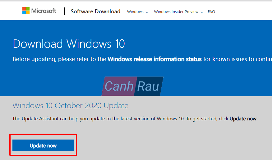 Cách update Windows 10 hình 14