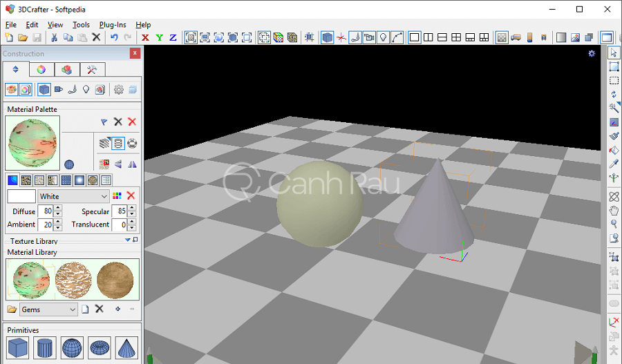 Phần mềm vẽ 3D hình 6