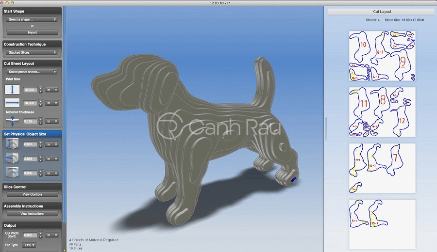 Phần mềm vẽ 3D hình 9