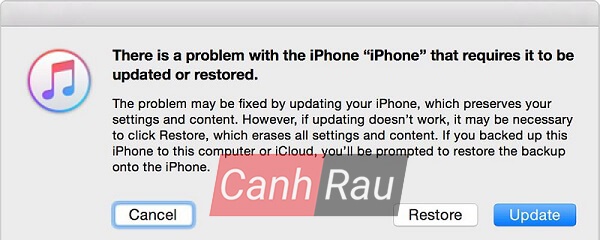 Sửa lỗi iPhone không lên hình 5