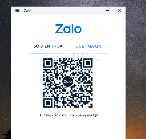 Hướng dẫn cách đăng nhập Zalo trên máy tính hình 12