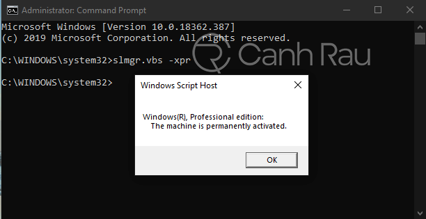 Cách kiểm tra thời hạn bản quyền Windows 10 hình 4