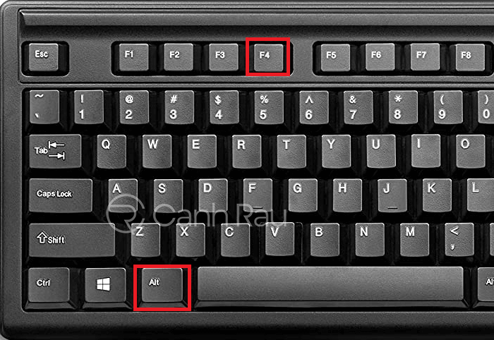 Cách tắt máy tính bằng bàn phím nhanh hình 2