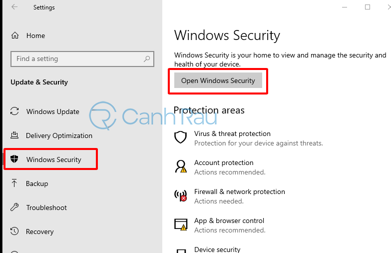 Cách tắt tường lửa Windows 10 hình 20
