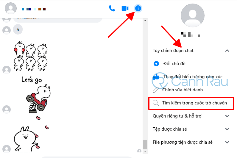 Cách xem tin nhắn đầu tiên trên Messenger hình 8