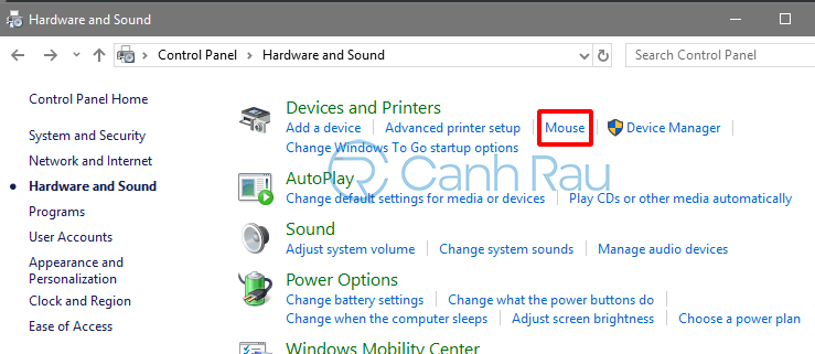 Cách chỉnh tốc độ chuột cho Windows 10 hình 5