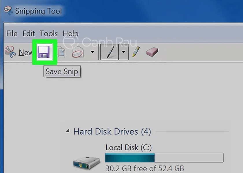 Cách chụp ảnh màn hình máy tính Windows 7 hình 8