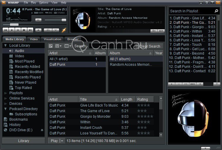 Phần mềm nghe nhạc Lossless hay nhất cho PC hình 10