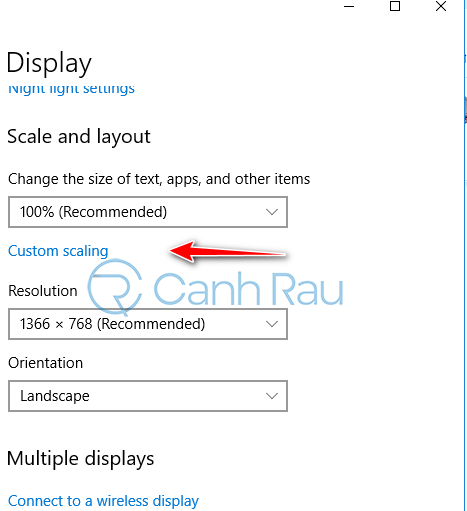 Cách điều chỉnh kích thước phông chữ trên Windows 10 Screen 5