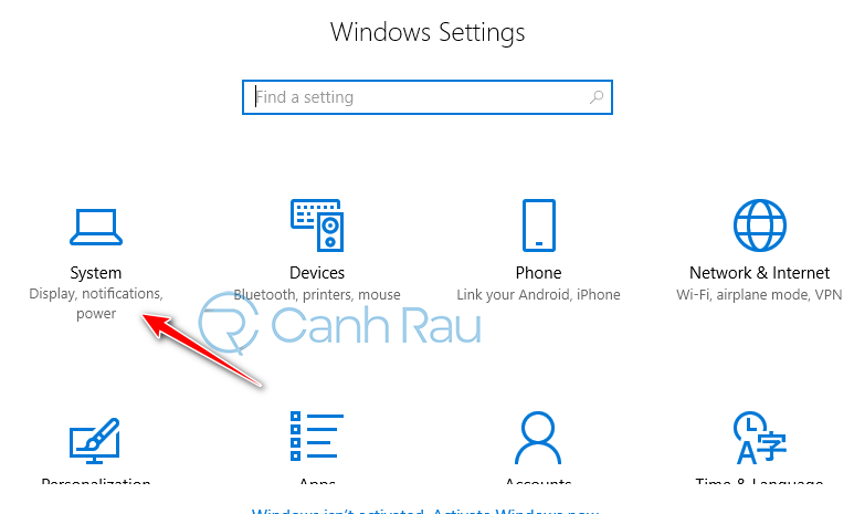 Cách điều chỉnh kích thước phông chữ trên Windows 10 Screen 8
