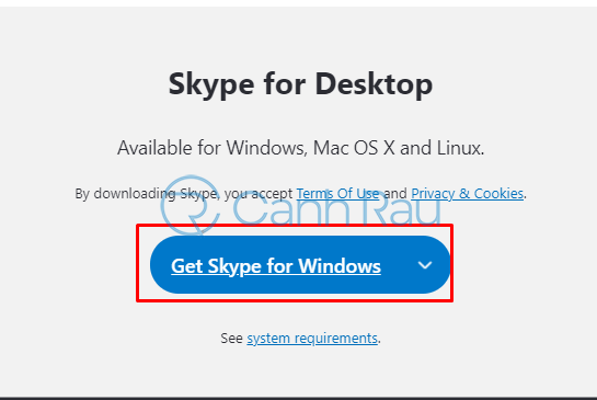 Cách đăng nhập Skype hình 1