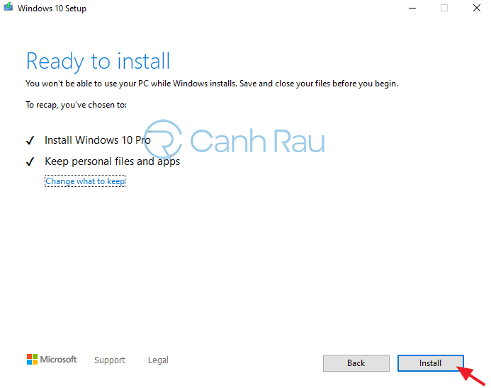 Cách update Windows 10 từ Windows 8 hình 12
