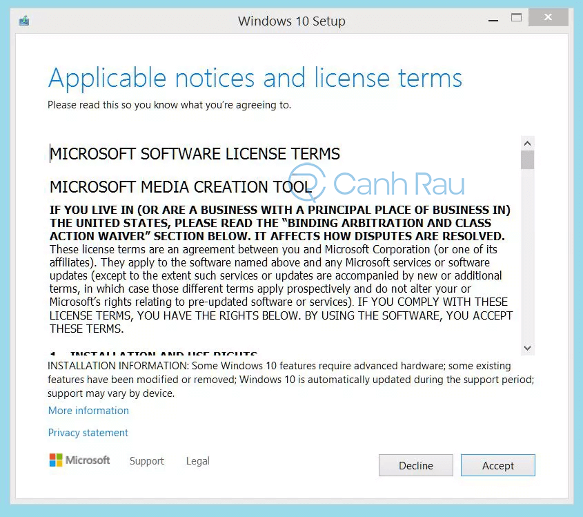 Cách update Windows 10 từ Windows 8 hình 9