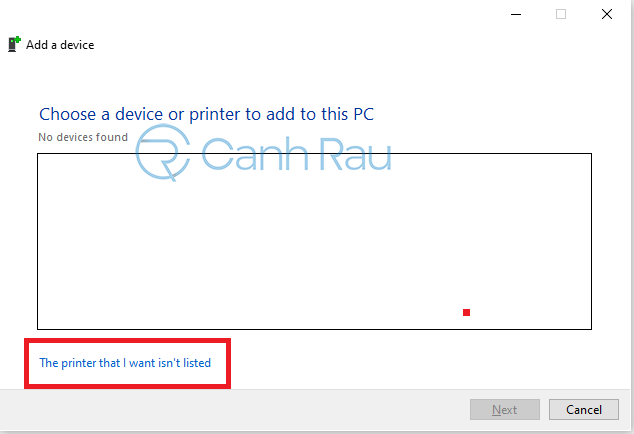 Hướng dẫn cách share image máy in Windows 10 11