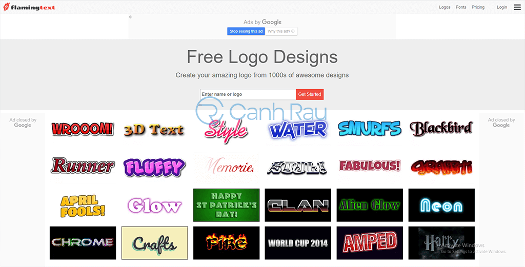 Phần mềm thiết kế logo online miễn phí hình 12