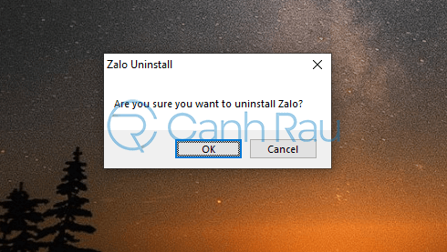 Cách xóa ứng dụng Zalo trên máy tính hình 16