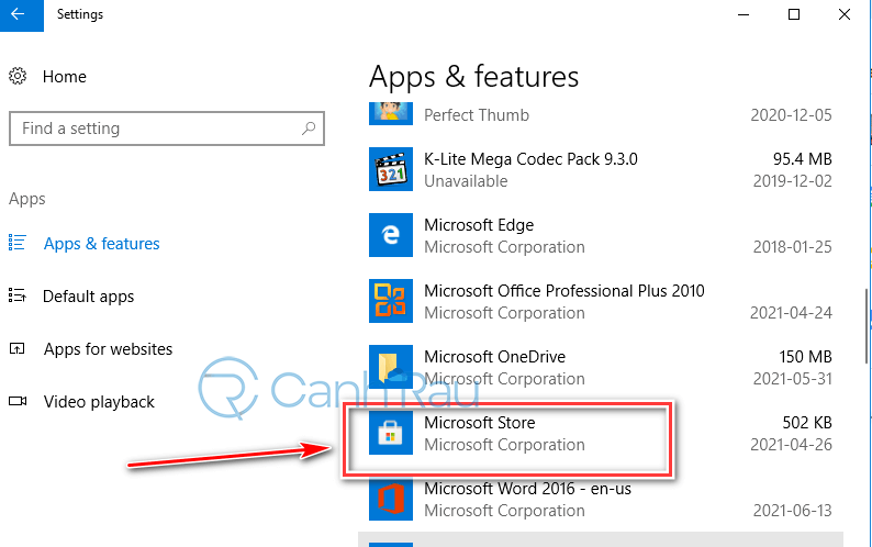 Hướng dẫn cách cài lại Store cho Windows 10 hình 4