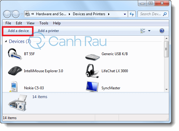 Hướng dẫn cách kết nối Bluetooth trên Windows 7 hình 8