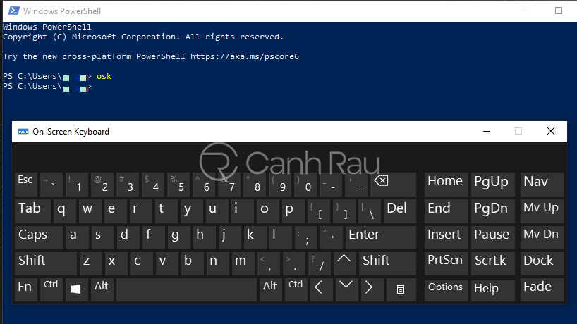 Hướng dẫn cách mở bàn phím ảo trên Windows 10 hình 10