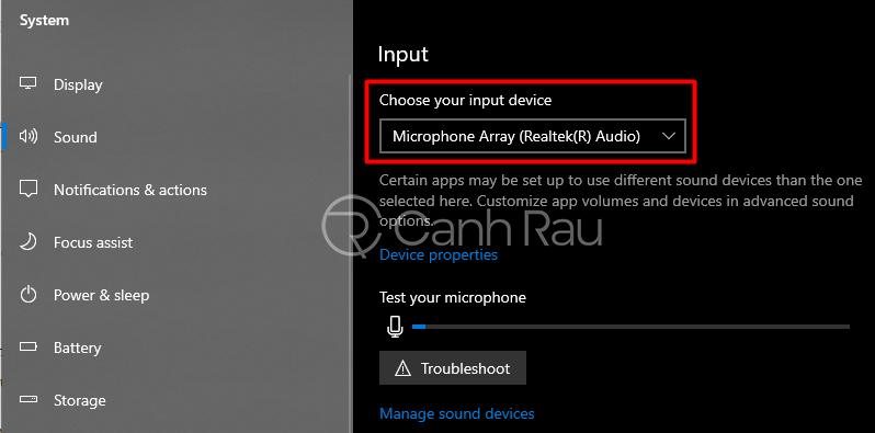 Hướng dẫn cách test Microphone trên Windows 10 hình 5