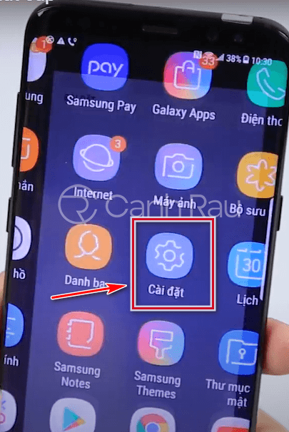 Hướng dẫn cách tìm điện thoại Samsung hình 1