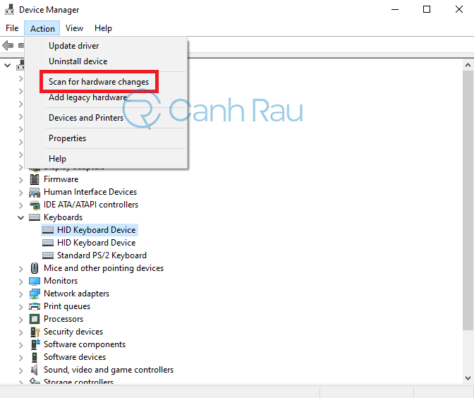 Hướng dẫn sửa lỗi bàn phím Windows 10 hình 7