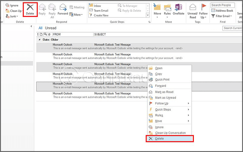 Hướng dẫn sửa lỗi Outlook không nhận mail hình 2