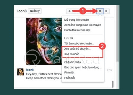 Cách lấy lại tin nhắn đã xóa trên Facebook hình 30