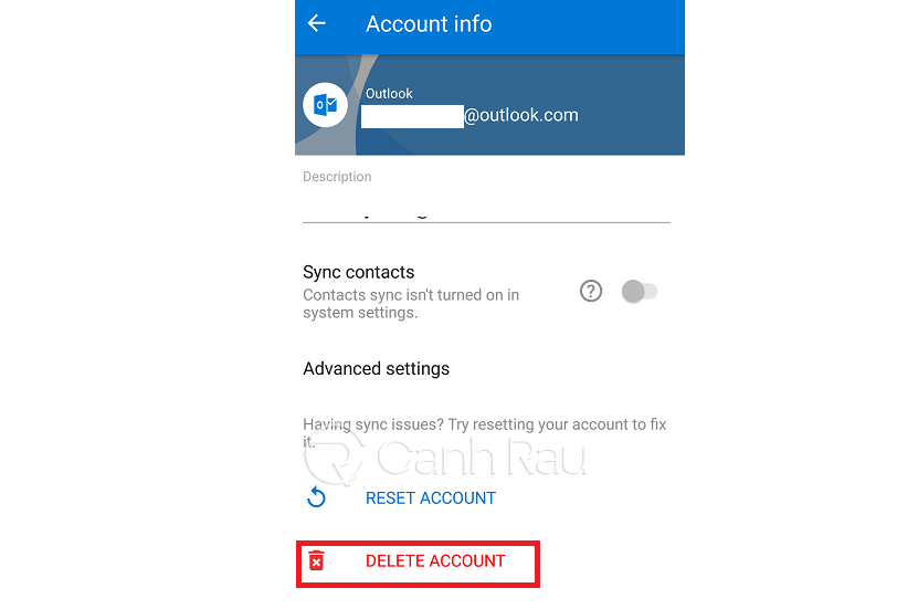 Cách đăng xuất khỏi tài khoản Outlook Hình 6