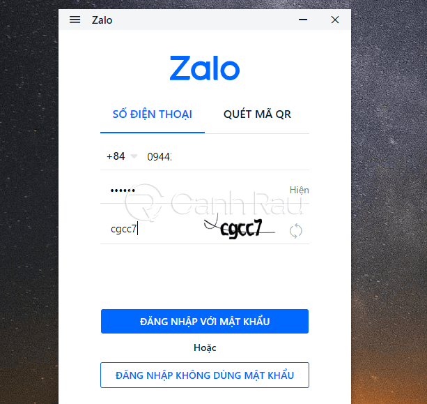 Hướng dẫn cách đăng nhập Zalo trên máy tính hình 15